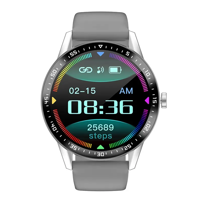 K10 Smart Watch Bluetooth Sprachanruf Manuelle Zeitkalibrierung Runde Studentensportuhr Grenzüberschreitender Verkauf_voghion.com