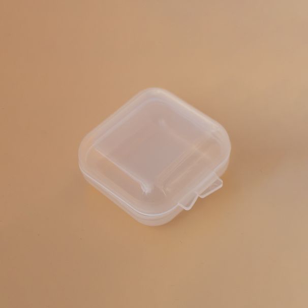 Scatola per cavo di ricarica U Shield per gioielli traslucidi quadrati di qualità imbattibile_voghion.com