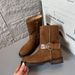 Korean Style Minimalist Retro Mid Top Boots, With A Low-key And High-end Feel, Comfortable To Wear For A Long Time Without Rubbing Your Feet_voghion.com