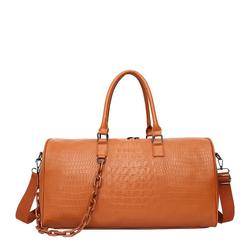 Borsa da viaggio Borsa da viaggio breve Grande capacità Borsa da palestra in morbida pelle impermeabile Leggera_voghion.com