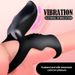 Silicone Vibration Ring For Men | Multi-Mode Rechargeable Wellness Accessory_voghion.com