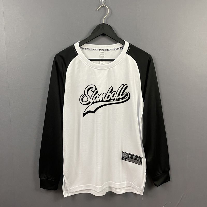 Men's Clothing Autumn And Winter Color Matching Training Long Sleeve Breathable Quick Drying Single Wear Bottom Shooting Suit T Shirt_voghion.com