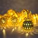Holiday Lighting Moroccan Ball Light String Led Iron Hollow Metal Ball String Light Flashing Lights Creative Christmas Decoration Lights_voghion.com