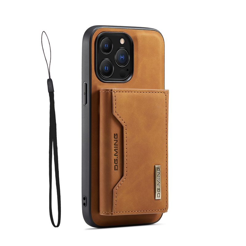 2 az 1-ben levehető hátlap iPhone 14 13 12 11 Pro Max Mini X XS 7 8 Plus pénztárca tokkal kártyatartó bőr zsebbel_voghion.com