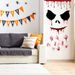 Ov gefrostet weibliche Geist Blut Hand AFH1169 lustiges Gesicht Halloween Dekoration Wandaufkleber_voghion.com