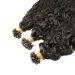 Brazilian Flat Tip Human Hair Extension Pre Bonded Water Wave Keratin Fusion K Tip Hair 100g 100Pieces_voghion.com