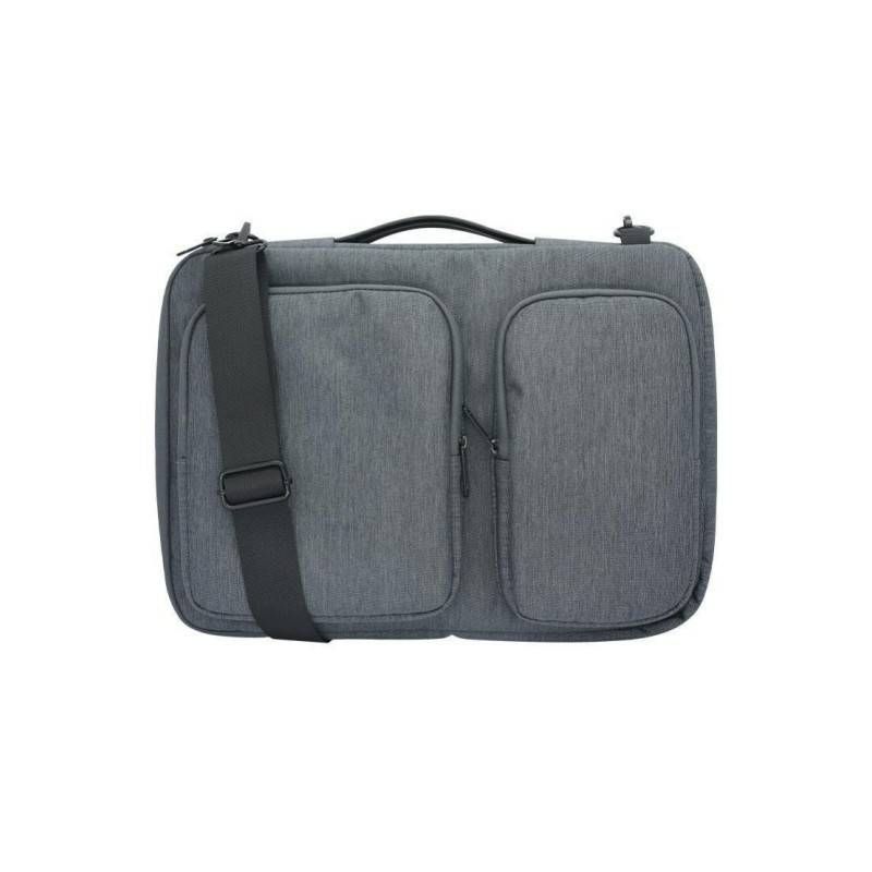 Laptop liner bag with handle, fluffy padded laptop protection with accessories bag_voghion.com