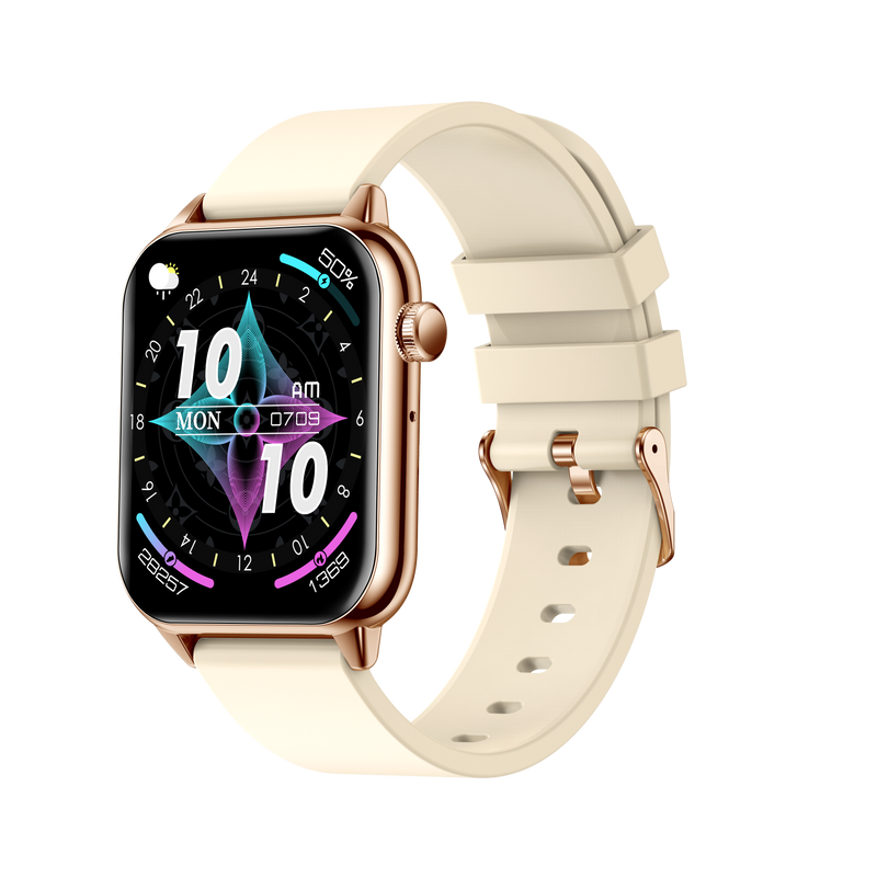 1.99 "smartwatch, unisex, fitness tracker with calorie tracker, pedometer, 100+exercise modes_voghion.com