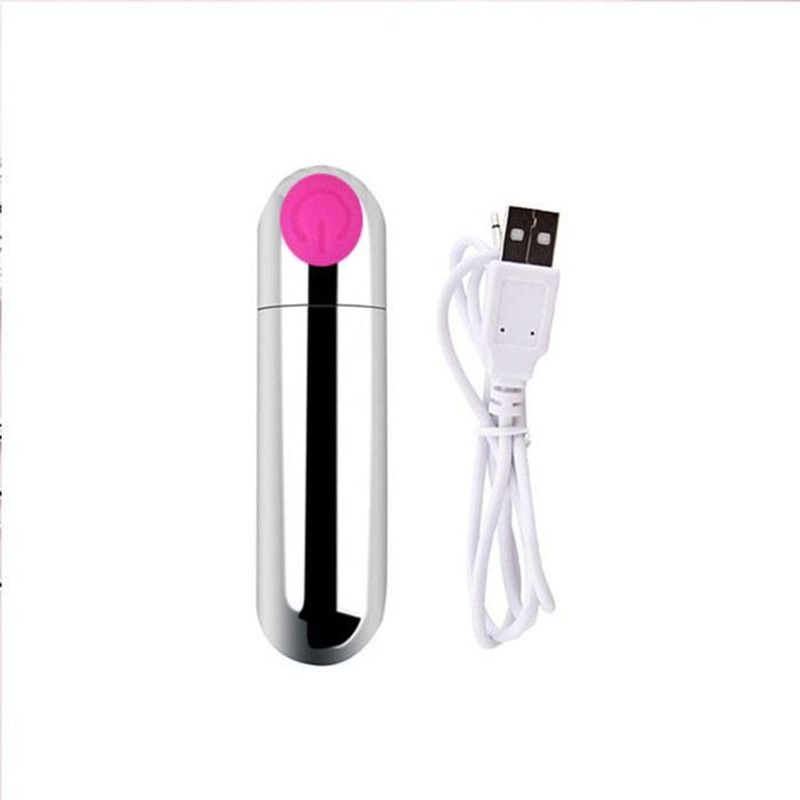 Vibrador inalámbrico femenino de 10 frecuencias, potente bala de descarga para coqueteo en pareja, mini masajeador vibrador, vibrador_voghion.com