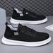Men's Slip-On Sneakers - Breathable Knit Mesh Casual Shoes For Walking & Daily Wear (Lightweight Comfortable & Easy On/Off Design)_voghion.com