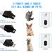2-Speed Rechargeable Pet Dog LED Electric Clipper Cat Fully Automatic Nail Grinder Trimmer_voghion.com