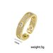 Designer Rings Round Diamond And Zircon Bracelet For Women, A Luxurious And Elegant Round Bangle._voghion.com