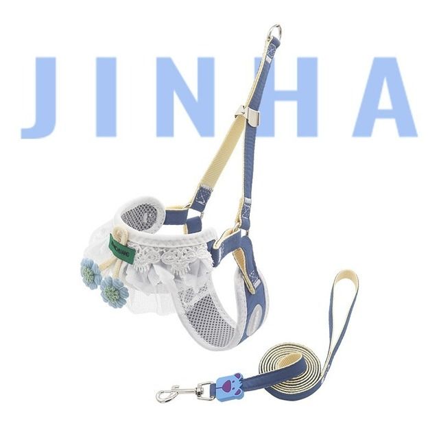 Double Leash For Dogs Cherry By PawParty Store_voghion.com