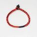 RedBi Rabbit Same Devil Red Black American Street Style Zodiac Year Niche Design Woven Bracelet_voghion.com