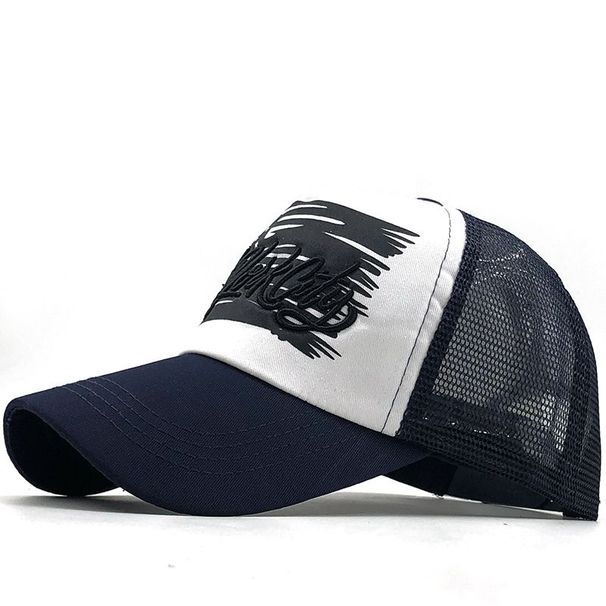 Unisex Washed Cotton Embroidered Men's Wave Baseball Made Old Duck Cap Women's Outdoor Hat_voghion.com