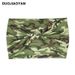 Camouflage Printed Wide Athletic Headband Sweat Absorbing Running Sweatband Summer Running Sweatband Unisex_voghion.com