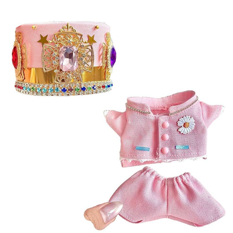 Doll Clothes Same Style LBB Doll Clothes 17cm Set 2 Generation Pendant Plush Doll Clothes_voghion.com
