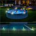 6 paquetes de marcos de luces solares para piscinas en el suelo para piscinas al aire libre, accesorios decorativos para vallas de piscinas, luces LED impermeables_voghion.com