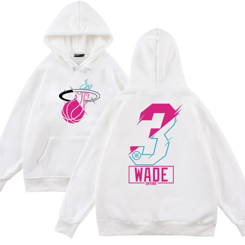 370 Gramm bedruckter, hitzebeständiger Basketball-Sport-Wade-Kapuzenpullover mit langen Ärmeln für Herbst und Winter, locker sitzende, trendige Kleidung_voghion.com