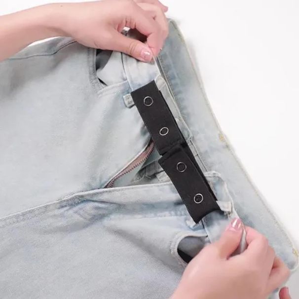 HOT Belts for Women Buckle-free Elastic Invisible Jeans Belt Without Buckle Easy Men Stretch No Hassle_voghion.com