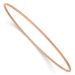 14k 1.5mm Rose Gold Textured Slip-on Bangle Bracelet_voghion.com