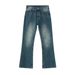 EF JEANS | 2023 New Product, Straight Versatile Solid Color Jeans, The Same For Men And Women, Non-elastic Micro-pull Retro Blue_voghion.com