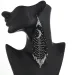 Bohemian Style Gothic Dark Series Long Tassel Earrings 241113_voghion.com