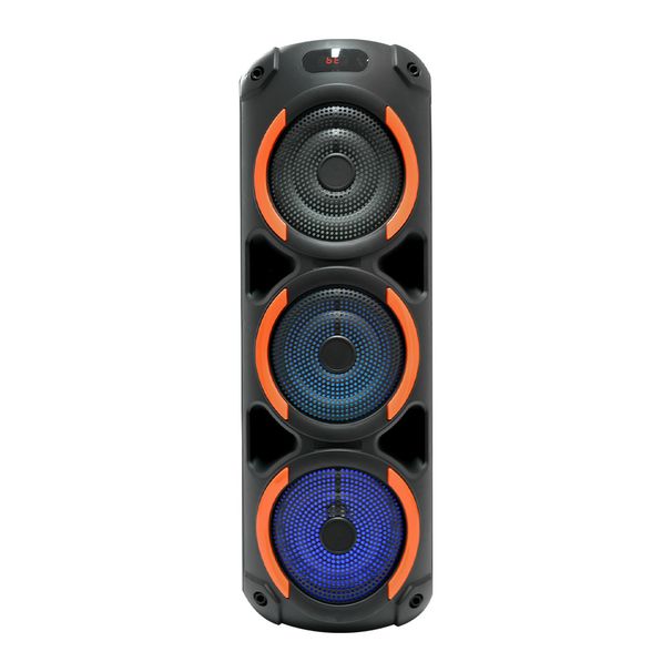 Ηχείο Bluetooth ZQS8305, Τρία μεγάλα ηχεία 8 ιντσών, από το δάπεδο μέχρι την οροφή, υψηλής ισχύος, εξωτερικό καραόκε για το σπίτι, μεγάλο στερεοφωνικό_voghion.com