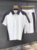 Ανδρικά Ρούχα Νέα Αθλητικά Κοστούμια Ανδρικά Καλοκαιρινά Κοντά Μανίκια Μπλούζα Μπάσκετ Τζέρσεϊ Casual Σορτς Δύο Τεμαχίων_voghion.com