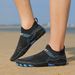 Unisex Quick-Dry Water Shoes With Adjustable Hook & Loop Strap - Breathable Mesh For Beach, Surfing & Hiking | Anti-Slip Rubber Sole_voghion.com