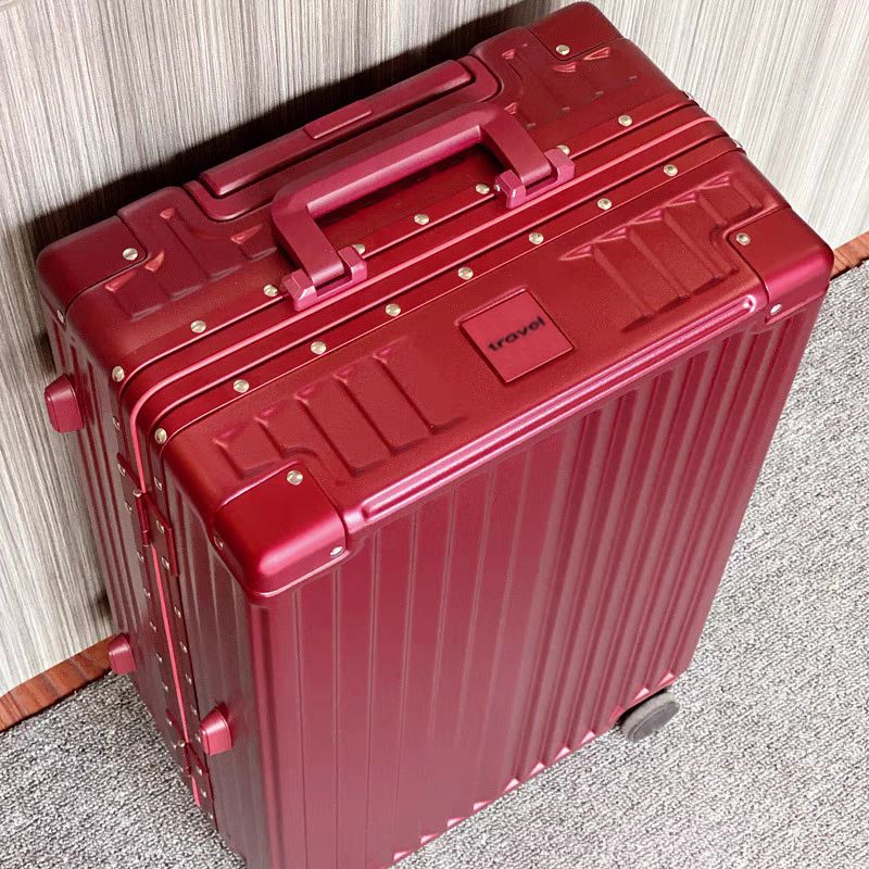 Bagage 24 inch aluminium frame trolleykoffer USB-reiswachtwoordvak hoogwaardige handbagagekoffer 20 inch_voghion.com