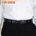 Men's Belt Leather Reversible Belt For Men Dress Pants Golf 1 3/8"_voghion.com