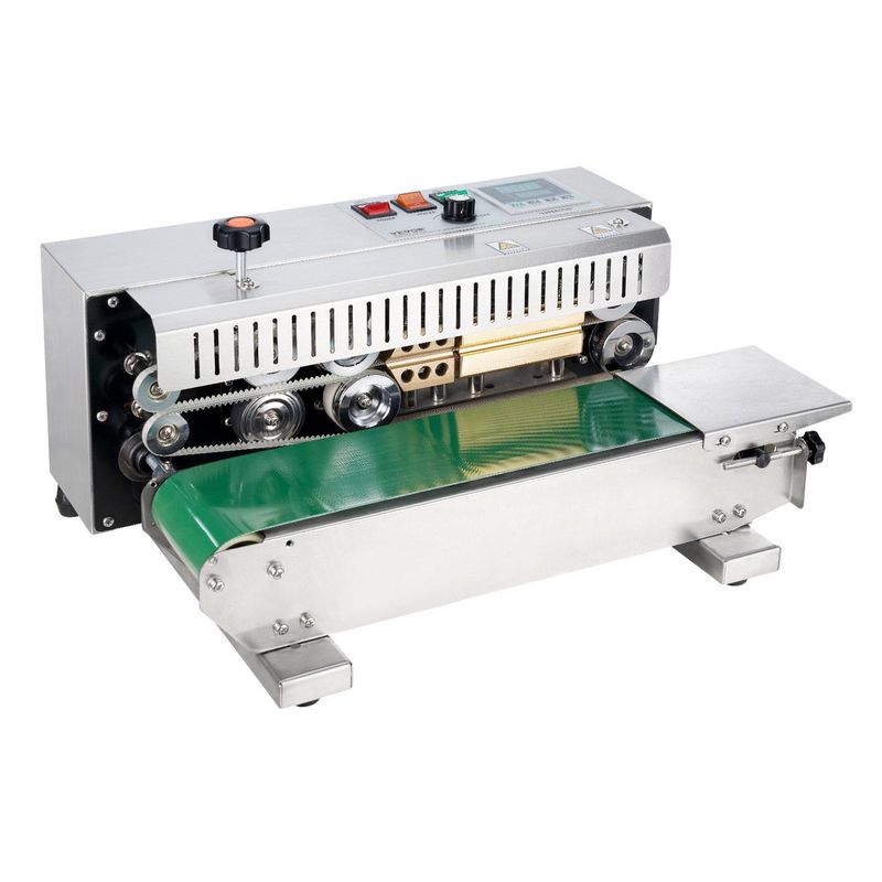 VEVOR Continuous Bag Band Sealing Machine Horizontal Band Sealer Stainless Steel_voghion.com