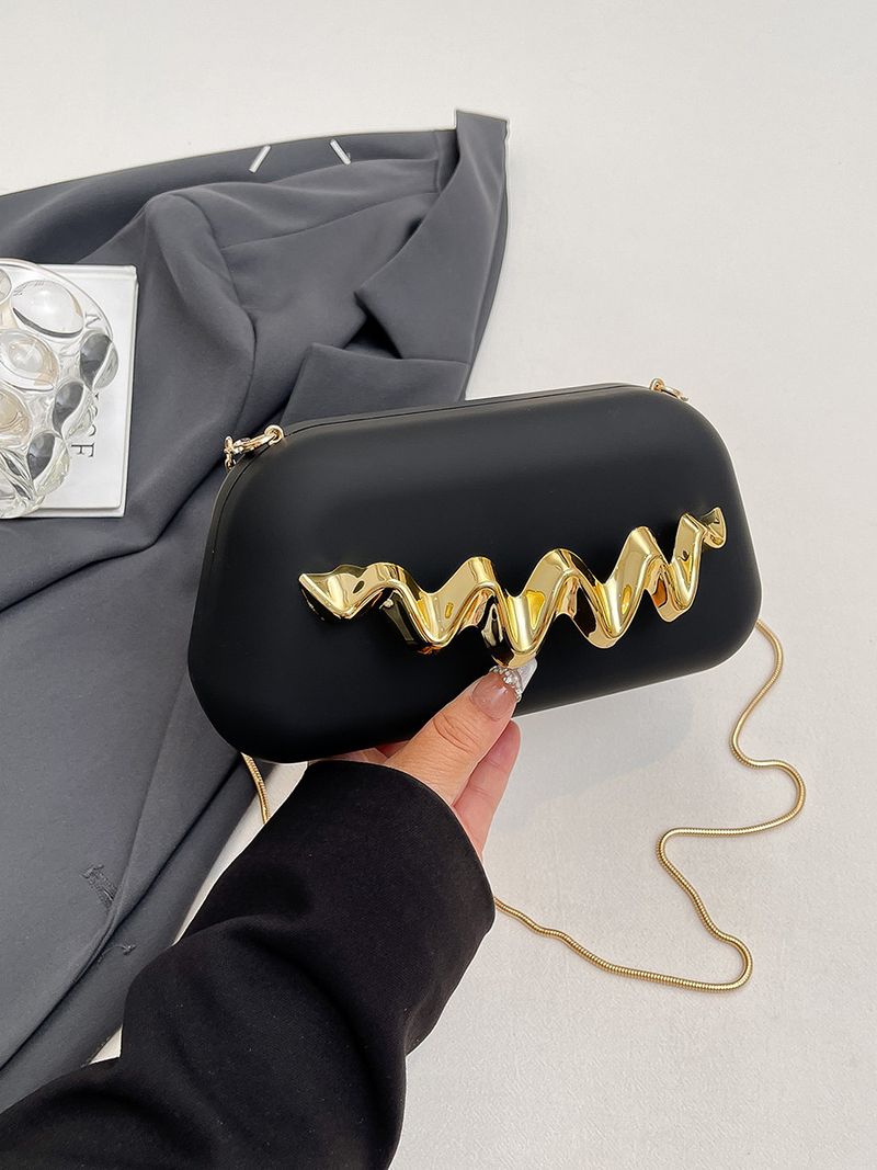 Borsa da sera in acrilico personalizzata, borsa da polso con tracolla a catena, temperamento alla moda femminile_voghion.com