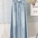 Retro Blue Versatile Wide Leg Jeans Elastic High Waist Design Women's Draping Pants Slimming Effect Made In China_voghion.com