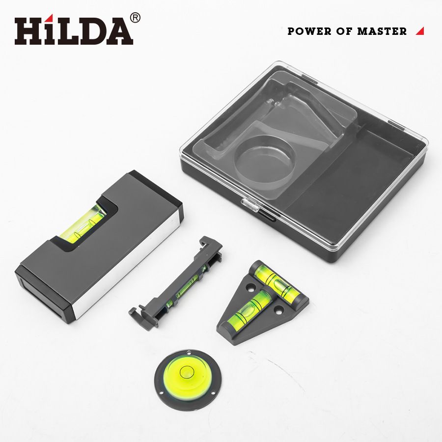 Magnetic Aluminum Level Tool – 140mm Mini Bubble Level For DIY, Construction & Wall Hanging – Lightweight & Durable With 1mm Precision_voghion.com