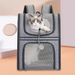 Carrier Outdoor Bag Portable Breathable Backpack Foldable Large Capacity Cat Travel Small Pet_voghion.com