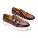 Männer Schong Duebel Schnalle Casual Lieder Schong Echt Lieder Loafers Männer Komfortabel flaach Schong Daily Versatile Slip On_voghion.com