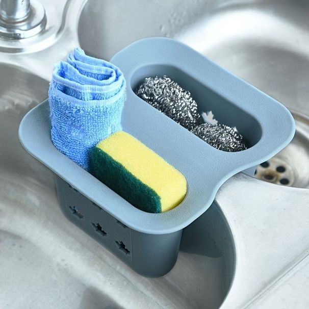 Basket Rack Sink Soap Storage Holder Holder Rack Rack 1pc Silicone Drainer Sponge Holder Sponge Sink Kitchen Sponge Kitchen_voghion.com
