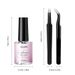Sets & Kits Anti Overflow Glue Tearable Nail Polish Glue Edge Armor Tool Phototherapy Glue Tweezers Auxiliary Tool_voghion.com