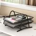 Metal Mesh Desk Organizer – Modular 2/3/4-Tier File Tray For Office, Home & Classroom (Modern Minimalist)_voghion.com