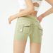 Pantaloncini Fiess Peach Hip per donna - Asciugatura rapida e confortevole_voghion.com