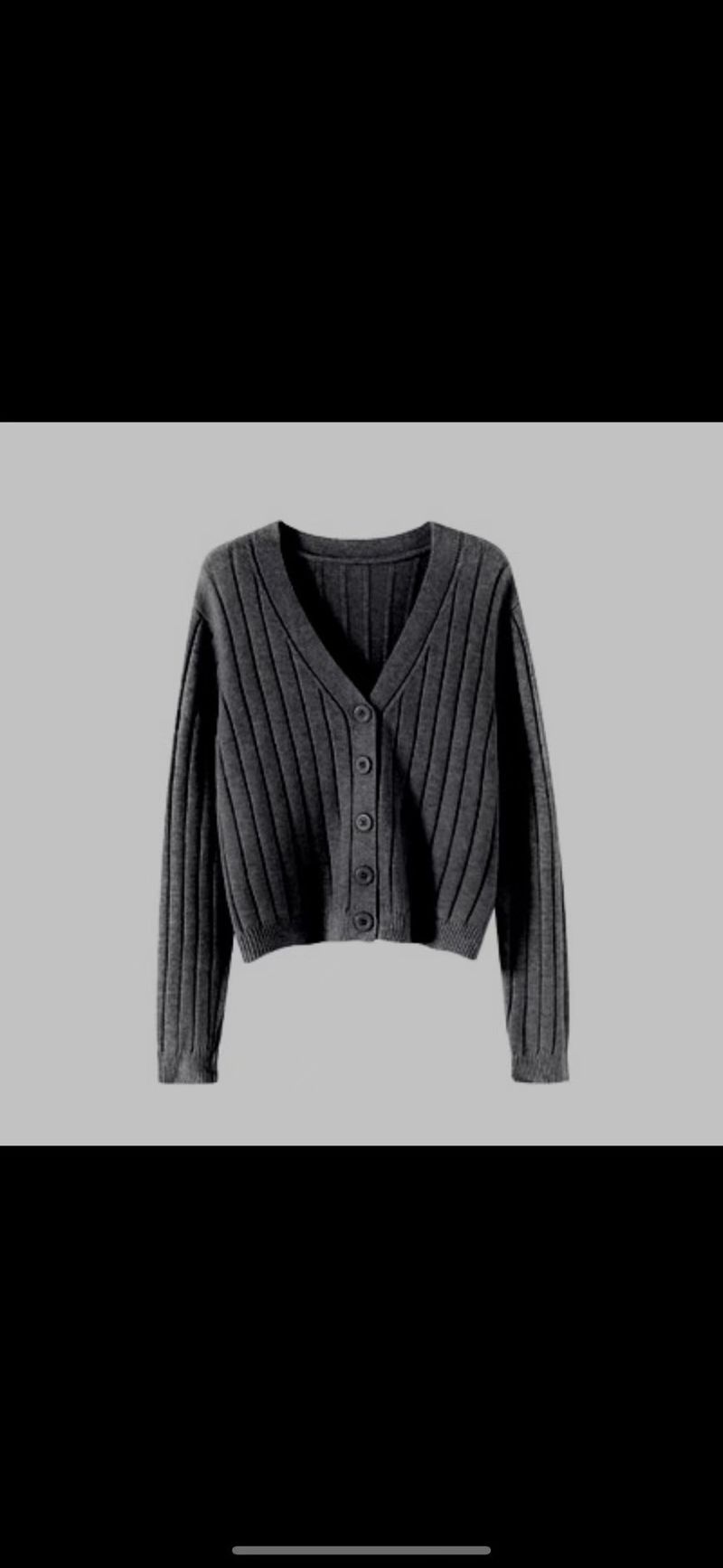 ​Lightweight V-Neck Knit Cardigan Women's Loose Long Sleeve Open Front Sweater For Spring & Fall_voghion.com