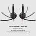BH05 Lightweight Call Center Headset With Noise-Canceling Mic - Comfortable Over-Ear Office Headphones For Business, Aviation & Driving_voghion.com