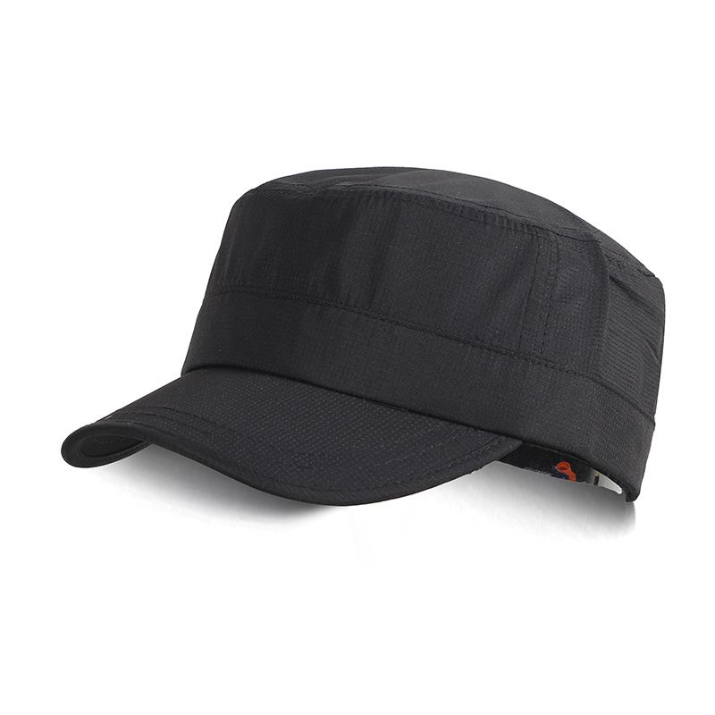 Men's Flat Top Baseball Cap - Quick-Dry & Lightweight For Outdoor Sports, Sun Protection & Breathable​​_voghion.com