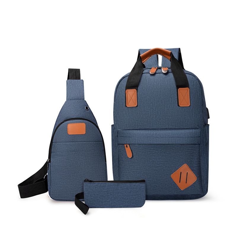 Damentaschen neuer Rucksack dreiteilige Reisetasche Männer und Frauen gleiche Business-Computertasche Fabrik Großhandel_voghion.com