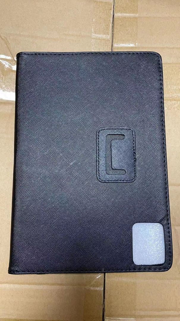 Étui en cuir Bluetooth pour tablette de 8 à 10 pouces, support de bureau pour clavier sans fil_voghion.com