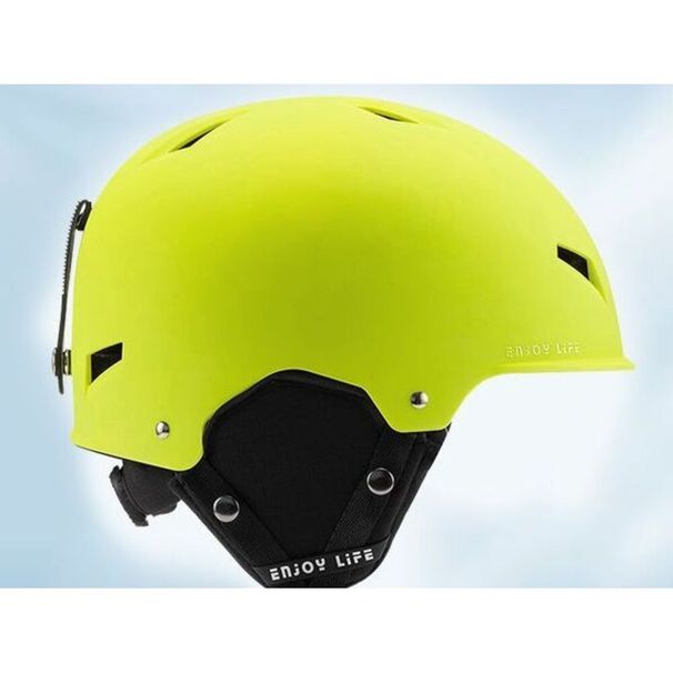 Novo capacete de esqui Eastinear para adultos e crianças, com estrutura integrada em ABS resistente a impactos e absorção de choques._voghion.com