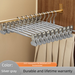 Hanger For Pants, Household Non-Marking JK Hangers, Clothes Storage Magic, Stainless Steel Skirt Cli, Drying Pants_voghion.com