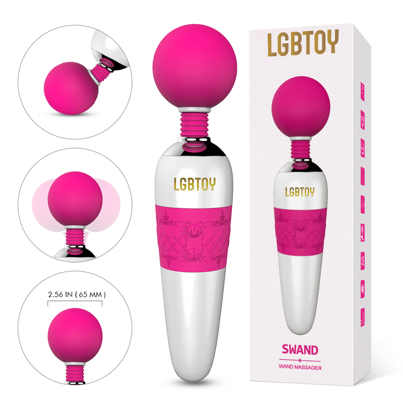 ZESSIEN LGBTOY WAND MASSAGER Vibrator_voghion.com